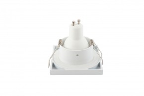 DK3014-WH Встраиваемый светильник влагозащ., IP 44, 50 Вт, GU10, белый, алюминий в Челябинске - cheliabinsk.ok-mebel.com | фото 5
