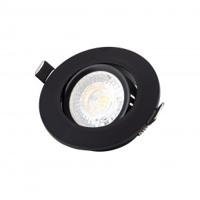 DK3020-BK Встраиваемый светильник, IP 20, 10 Вт, GU5.3, LED, черный, пластик в Челябинске - cheliabinsk.ok-mebel.com | фото 2