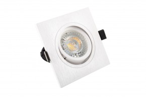 DK3021-WH Встраиваемый светильник, IP 20, 10 Вт, GU5.3, LED, белый, пластик в Челябинске - cheliabinsk.ok-mebel.com | фото