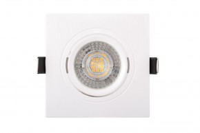 DK3021-WH Встраиваемый светильник, IP 20, 10 Вт, GU5.3, LED, белый, пластик в Челябинске - cheliabinsk.ok-mebel.com | фото 2