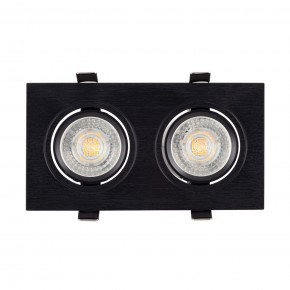 DK3022-BK Встраиваемый светильник, IP 20, 10 Вт, GU5.3, LED, черный, пластик в Челябинске - cheliabinsk.ok-mebel.com | фото 2