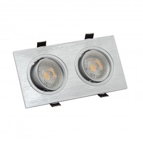 DK3022-CM Встраиваемый светильник, IP 20, 10 Вт, GU5.3, LED, серый, пластик в Челябинске - cheliabinsk.ok-mebel.com | фото 2