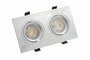 DK3022-CM Встраиваемый светильник, IP 20, 10 Вт, GU5.3, LED, серый, пластик в Челябинске - cheliabinsk.ok-mebel.com | фото 3