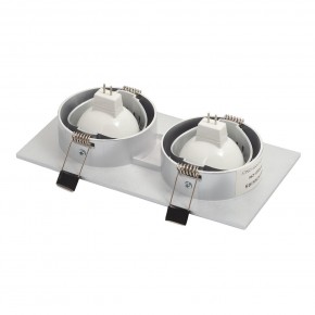 DK3022-CM Встраиваемый светильник, IP 20, 10 Вт, GU5.3, LED, серый, пластик в Челябинске - cheliabinsk.ok-mebel.com | фото 4