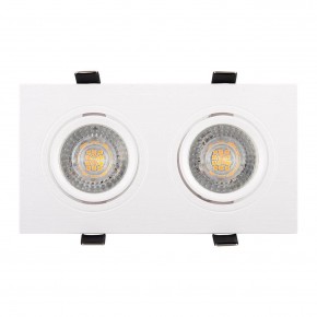 DK3022-WH Встраиваемый светильник, IP 20, 10 Вт, GU5.3, LED, белый, пластик в Челябинске - cheliabinsk.ok-mebel.com | фото 2