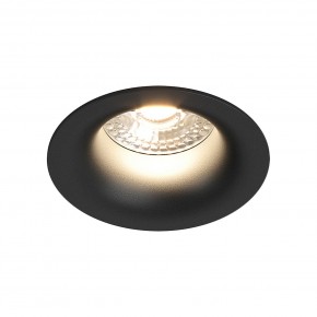 DK3024-BK Встраиваемый светильник, IP 20, 10 Вт, GU5.3, LED, черный, пластик в Челябинске - cheliabinsk.ok-mebel.com | фото