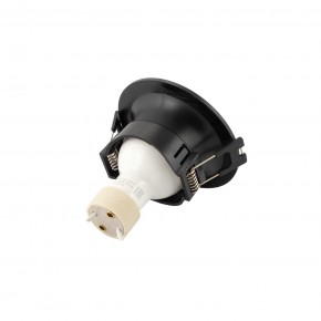 DK3024-BK Встраиваемый светильник, IP 20, 10 Вт, GU5.3, LED, черный, пластик в Челябинске - cheliabinsk.ok-mebel.com | фото 3
