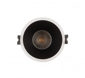 DK3026-WB Встраиваемый светильник, IP 20, 10 Вт, GU5.3, LED, белый/черный, пластик в Челябинске - cheliabinsk.ok-mebel.com | фото