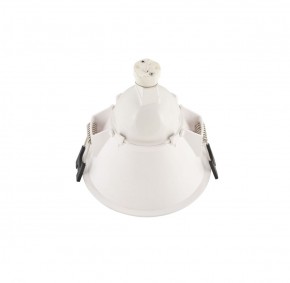 DK3026-WB Встраиваемый светильник, IP 20, 10 Вт, GU5.3, LED, белый/черный, пластик в Челябинске - cheliabinsk.ok-mebel.com | фото 5