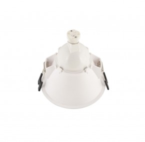 DK3026-WB Встраиваемый светильник, IP 20, 10 Вт, GU5.3, LED, белый/черный, пластик в Челябинске - cheliabinsk.ok-mebel.com | фото 4