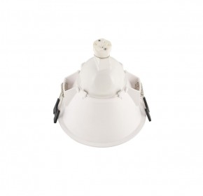 DK3026-WG Встраиваемый светильник, IP 20, 10 Вт, GU5.3, LED, белый/золотой, пластик в Челябинске - cheliabinsk.ok-mebel.com | фото 3