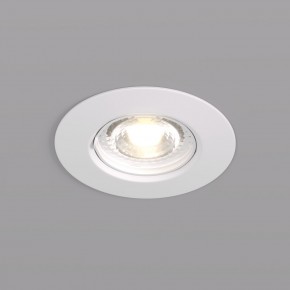 DK3028-WH Встраиваемый светильник, IP 20, 10 Вт, GU5.3, LED, белый, пластик в Челябинске - cheliabinsk.ok-mebel.com | фото