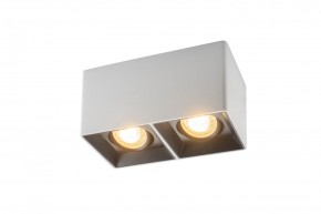 DK3035-WB Светильник накладной IP 20, 10 Вт, GU5.3, LED, белый/черный, пластик в Челябинске - cheliabinsk.ok-mebel.com | фото