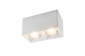 DK3035-WH Светильник накладной IP 20, 10 Вт, GU5.3, LED, белый, пластик в Челябинске - cheliabinsk.ok-mebel.com | фото