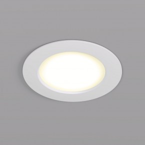 DK3046-WH Встраиваемый светильник, IP 20, 5Вт, LED, белый, пластик в Челябинске - cheliabinsk.ok-mebel.com | фото