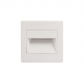 DK3050-WH Светильник встраиваемый в стену, IP 20, LED 3000, 1 Вт, белый, пластик в Челябинске - cheliabinsk.ok-mebel.com | фото 3