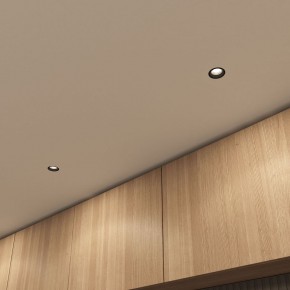 DK3055-BK Встраиваемый светильник, IP 20, 10 Вт, GU5.3, LED, черный, пластик в Челябинске - cheliabinsk.ok-mebel.com | фото 4