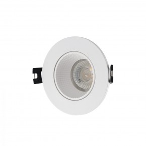DK3061-WH Встраиваемый светильник, IP 20, 10 Вт, GU5.3, LED, белый/белый, пластик в Челябинске - cheliabinsk.ok-mebel.com | фото