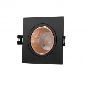 DK3071-BBR Встраиваемый светильник, IP 20, 10 Вт, GU5.3, LED, черный/бронзовый, пластик в Челябинске - cheliabinsk.ok-mebel.com | фото