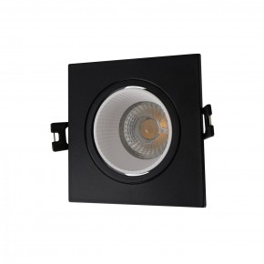 DK3071-BK+WH Встраиваемый светильник, IP 20, 10 Вт, GU5.3, LED, черный/белый, пластик в Челябинске - cheliabinsk.ok-mebel.com | фото