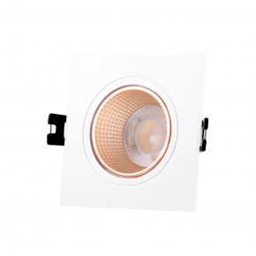 DK3071-WBR Встраиваемый светильник, IP 20, 10 Вт, GU5.3, LED, белый/бронзовый, пластик в Челябинске - cheliabinsk.ok-mebel.com | фото