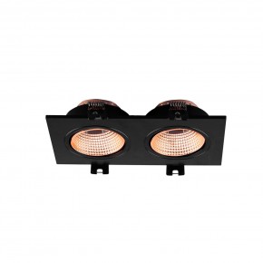 DK3072-BBR Встраиваемый светильник, IP 20, 10 Вт, GU5.3, LED, черный/бронзовый, пластик в Челябинске - cheliabinsk.ok-mebel.com | фото 2