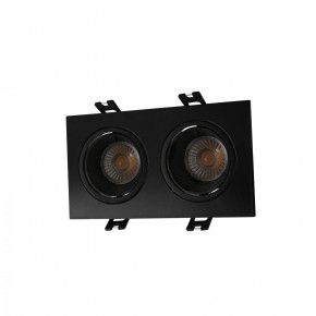 DK3072-BK Встраиваемый светильник, IP 20, 10 Вт, GU5.3, LED, черный/черный, пластик в Челябинске - cheliabinsk.ok-mebel.com | фото