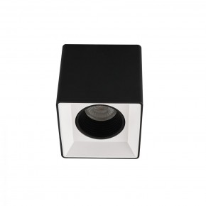 DK3080-BW+BK Светильник накладной IP 20, 10 Вт, GU5.3, LED, черно-белый/черный, пластик в Челябинске - cheliabinsk.ok-mebel.com | фото