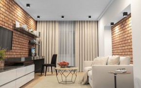 DK3080-BW+BK Светильник накладной IP 20, 10 Вт, GU5.3, LED, черно-белый/черный, пластик в Челябинске - cheliabinsk.ok-mebel.com | фото 2