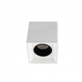 DK3080-WH+BK Светильник накладной IP 20, 10 Вт, GU5.3, LED, белый/черный, пластик в Челябинске - cheliabinsk.ok-mebel.com | фото