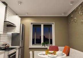 DK3080-WH Светильник накладной IP 20, 10 Вт, GU5.3, LED, белый/белый, пластик в Челябинске - cheliabinsk.ok-mebel.com | фото 2