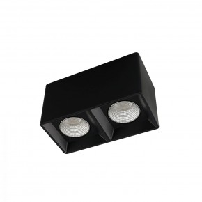 DK3085-BK+CH Светильник накладной IP 20, 10 Вт, GU5.3, LED, черный/хром, пластик в Челябинске - cheliabinsk.ok-mebel.com | фото