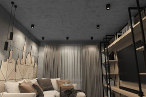 DK3090-BK+CH Светильник накладной IP 20, 10 Вт, GU5.3, LED, черный/хром, пластик в Челябинске - cheliabinsk.ok-mebel.com | фото 2