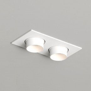 DK3122-WH Встраиваемый светильник, IP20, до 15 Вт, LED, GU5,3, белый, пластик в Челябинске - cheliabinsk.ok-mebel.com | фото