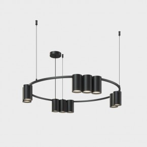 DK4065-BK Подвесной светильник ORBIT, IP20, 10xGU10 LED до 15 Вт, черный матовый, алюминий в Челябинске - cheliabinsk.ok-mebel.com | фото