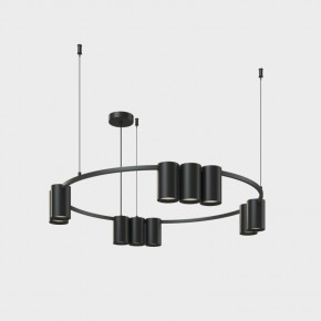 DK4065-BK Подвесной светильник ORBIT, IP20, 10xGU10 LED до 15 Вт, черный матовый, алюминий в Челябинске - cheliabinsk.ok-mebel.com | фото 2