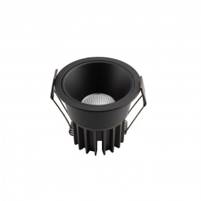 DK4500-BK Встраиваемый светильник, IP 20, 12 Вт, LED 3000, черный, алюминий в Челябинске - cheliabinsk.ok-mebel.com | фото