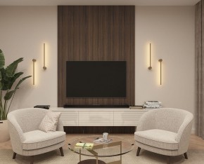 DK5010-SG Бра 600 мм, 3000К, IP20, 5 Вт, матовое золото в Челябинске - cheliabinsk.ok-mebel.com | фото 5