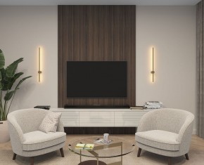 DK5012-SG Бра 800 мм, 3000К, IP20,7 Вт, матовое золото в Челябинске - cheliabinsk.ok-mebel.com | фото 5