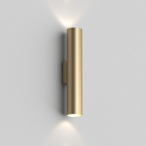 DK5022-SG Настенный светильник, IP20, до 15 Вт, LED, 2xGU10, матовое золото, алюминий в Челябинске - cheliabinsk.ok-mebel.com | фото
