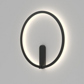 DK5035-BK Бра ROUND со светодиодом, IP20, 24W, 3000/4000/6500K, черный, алюминий в Челябинске - cheliabinsk.ok-mebel.com | фото