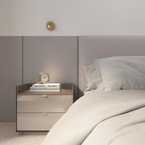 DK5072-SB Бра SHINE WALL со светодиодом, D104*H68, IP20, 3000К, 3W, RA?90, сатинированная латунь, алюминий в Челябинске - cheliabinsk.ok-mebel.com | фото 9