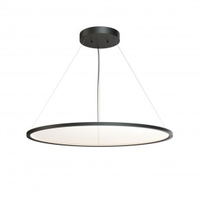 DK6620-BK Подвесной горизонтальный светильник Veil со светодиодом H900 d1000 220V 82W 3000-6000K IP20 черный алюминий в Челябинске - cheliabinsk.ok-mebel.com | фото 4
