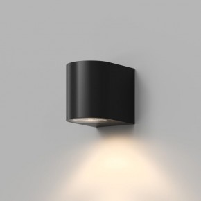 DK9790-BK Настенный уличный светильник NARVIK, IP44, GU10 LED, до 15 Вт, черный, алюминий в Челябинске - cheliabinsk.ok-mebel.com | фото