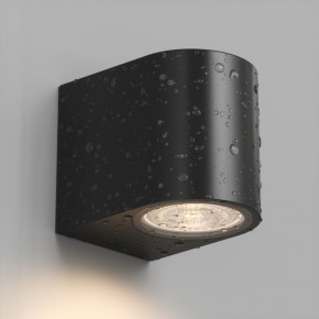DK9790-BK Настенный уличный светильник NARVIK, IP44, GU10 LED, до 15 Вт, черный, алюминий в Челябинске - cheliabinsk.ok-mebel.com | фото 3
