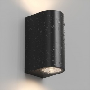 DK9791-BK Настенный уличный светильник NARVIK, IP44, 2хGU10 LED, до 15 Вт, черный, алюминий в Челябинске - cheliabinsk.ok-mebel.com | фото 3