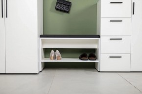 ЭЙР прихожая (модульная) Белый Шагрень в Челябинске - cheliabinsk.ok-mebel.com | фото 23