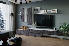 ФРИДА Гостиная (Белый/Обсидиан) в Челябинске - cheliabinsk.ok-mebel.com | фото