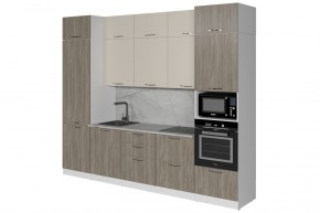 ФЬЮДЖИ Кухонный гарнитур Экстра (3000 мм) в Челябинске - cheliabinsk.ok-mebel.com | фото 4
