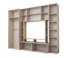 Гостиная Белла (Дуб Сонома/Белый глянец) в Челябинске - cheliabinsk.ok-mebel.com | фото 2